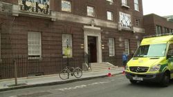 CLEAN : Announcement of the royal birth blends News Clip