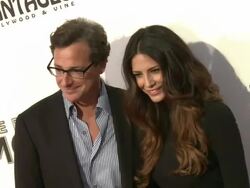 Bob Saget at The Book Of Mormon Los Angeles Opening Night Stock Footage