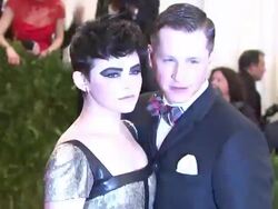 Ginnifer Goodwin at "PUNK: Chaos To Couture" Costume Institute Gala Stock Footage