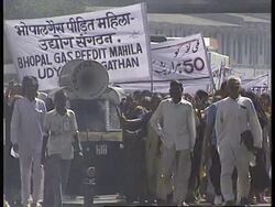 INDIA: 10TH ANNIVERSARY OF BHOPAL DISASTER News Clip