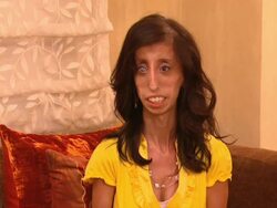 I Am The Thinnest Woman In The World Stock Footage