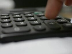 financial statements Stock Footage