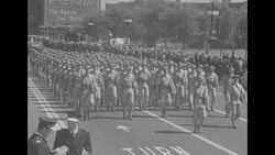 WWII era parade in Chicago News Clip