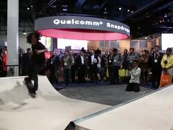 Newest Innovations In Consumer Technology On Display At 2014 International CES Stock Footage