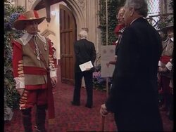 UK - Dignitaries Arrive For Banquet News Clip