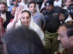 WRAP Opposition rally in Islamabad; ADDS more Bhutto comment News Clip