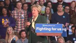 Clinton says debate over qualifications silly Instructional Video