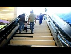CLEAN:Musical steps have Chileans taking the stairs News Clip