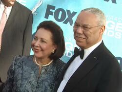 Alma Powell and Colin Powell at the 42nd NAACP Image Awards at Los Angeles CA. (Footage by WireImage Video/GettyImages) Stock Footage