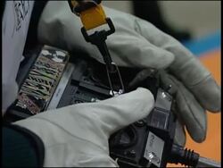 High school students compete in robot sumo contest News Clip