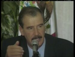 MEXICO: NEW PRESIDENT VINCENTE FOX SPEAKS News Clip