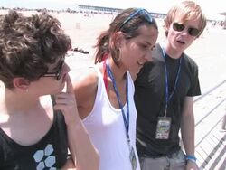 Micachu and the Shapes Interview (Clip 4) Stock Footage