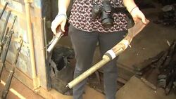 VOICED : C Africa encourages former militias to give up their guns News Clip