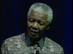 AUSTRALIA: NELSON MANDELA SPEECH News Clip