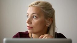 Working From Home Stock Footage