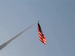 FLAG OF THE UNITED STATES OF AMERICA Stock Footage