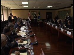 Lula meets counterpart Arias, comment on OAS vote on Cuba News Clip