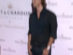 Jonathan Cheban at Moet & Chandon Celebrates Its 270th Anniversary with New Global Ambassador International Tennis Champion, Roger Federer Stock Footage