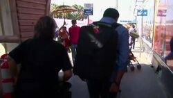 A Mexico-born Harvard University student who was stuck for months in his native country after crossing the border without permission is back in the US. Dario Guerrero Meneses returned on Tuesday. (Oct. 22) News Clip