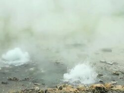 Geyser in Chiangmai. Stock Footage