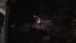 Clashes as fireworks hurled at police during demo against IS advance News Clip