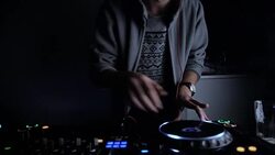 Dj at the party Stock Footage