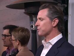 Gavin Newsom at The American Foundation For Equal Rights & Broadway Impact Present 8 Stock Footage