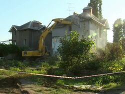 Winter Olympic village and stadium construction News Clip