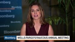 Inside Wells Fargo's Raucous Annual Meeting News Clip