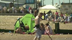 Britain Is In The Middle Of A Heatwave News Clip