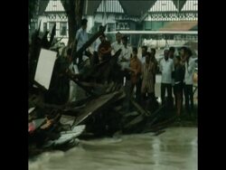 SYND 7 1 71 FLOODS CLEAR UP News Clip