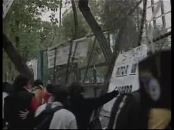 Students protest outside US Embassy Instructional Video