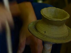 pottery, Thailand Stock Footage