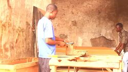 CLEAN : Ebola outbreak means no business for Liberian coffin makers News Clip