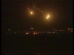 Shelling and tracer fire from Israel into West Bank News Clip