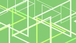 4k Modern Green Triangles Abstract Background Animation Stock Footage