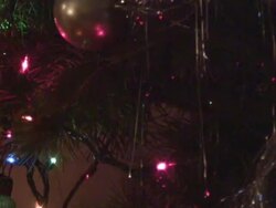 Christmas lights  1080i/60 Stock Footage