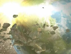 3d view of earth from space HD Stock Footage