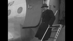 Cease-fire delegates arrive in Peiping in 1946 News Clip