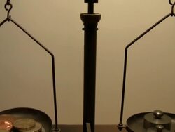 weighing money Stock Footage