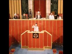 UNUSED 18/9/80 PARLIAMENT DEBATES FATE OF US HOSTAGES News Clip