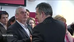 Gordon Brown applauded by Labour party faithful News Clip