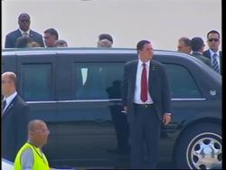 Bush meeting with NATO general secretary, religious leaders News Clip