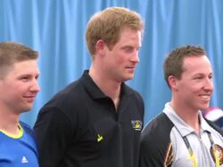Prince Harry At Invictus Games Event News Clip