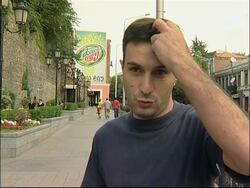 Newspaper headlines and voxpops from Tbilisi News Clip