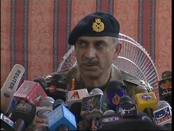 WRAP Smoke over mosque, protest against operation, reax, military presser Instructional Video