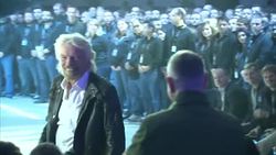 Sir Richard Branson Unveils SpaceShip Two News Clip