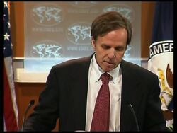 Secretary of state on human rights issues in China, Iran News Clip