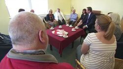 David Cameron meeting Age UK volunteers News Clip