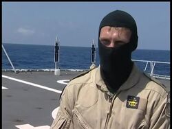 A delivery of UN World Food Programme aid bound for Somalia is being escorted by a Dutch naval ship to protect it from pirates. Instructional Video